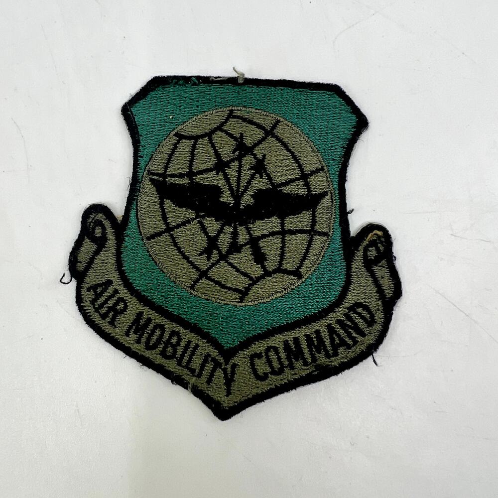 ORIGINAL USAF UNITED STATES AIR FORCE SQUADRON PATCH AIR MOBILITY COMMAND